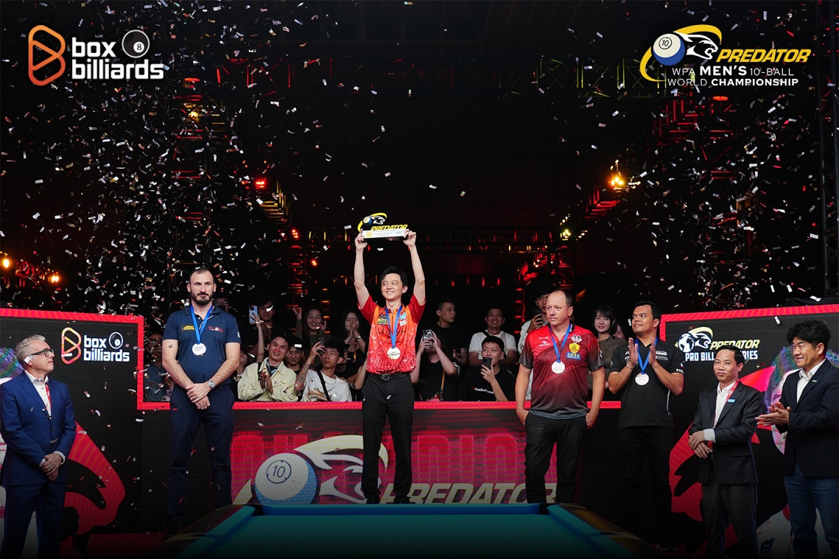 Ko Ping Chung wins 2025 Men’s 10-Ball World Championship in Vietnam